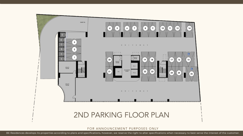 floorplan - parking
