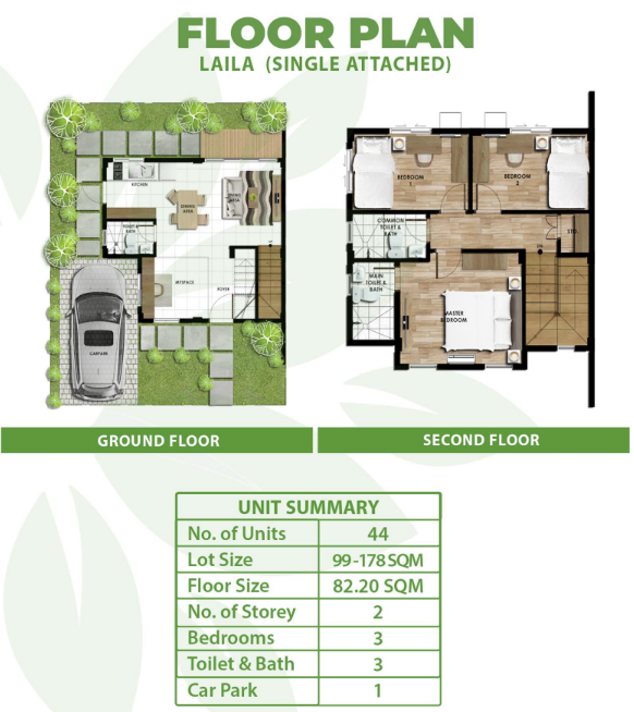 Danarra North Laila Floor plan