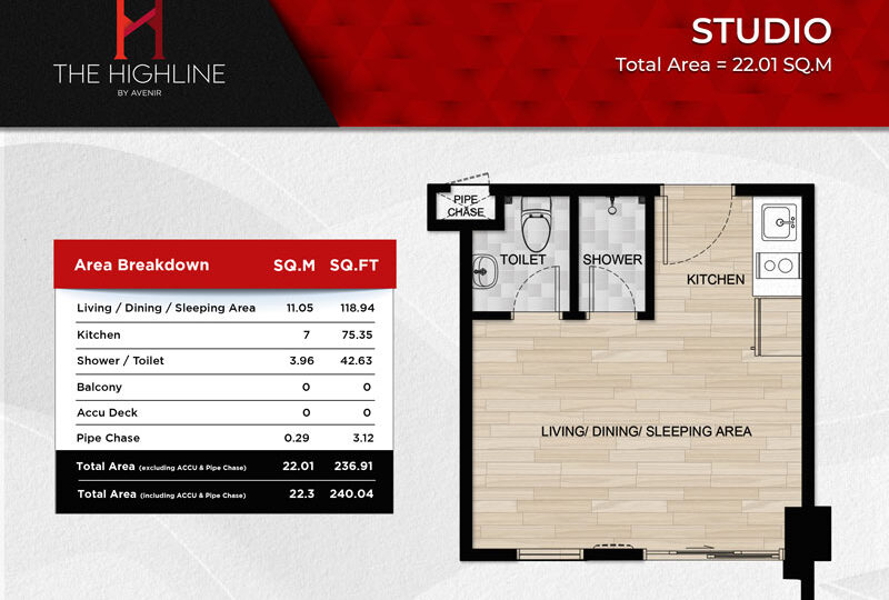HIghline studio unit