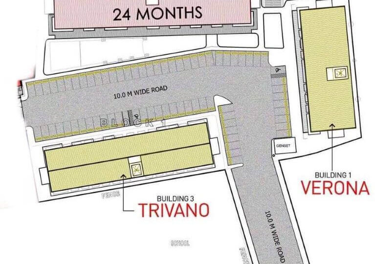 Modena Town Square SITE PLAN WALK UP