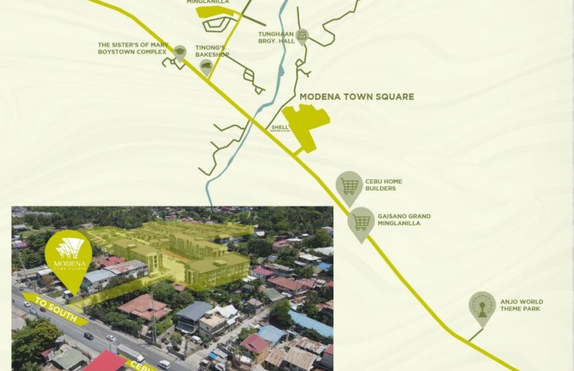 Modena Town Square - VICINITY MAP