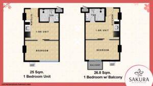 Sakura Residences 1BR UNIT 4