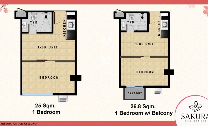 Sakura Residences 1BR balcony UNIT 4
