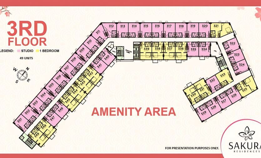 Sakura Residences 3RD FLOOR