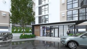 Sakura Residences TOWER 1 ENTRY
