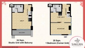 Sakura Residences balcony UNIT-3