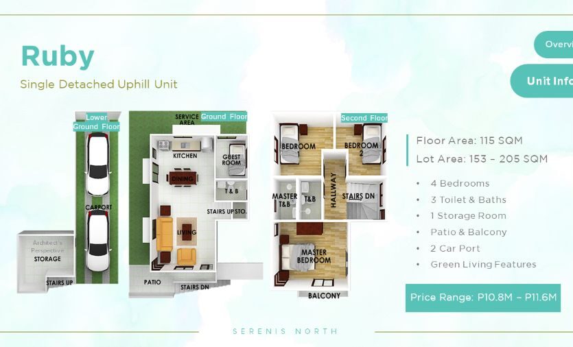 Serenis North Ruby Floor Plan
