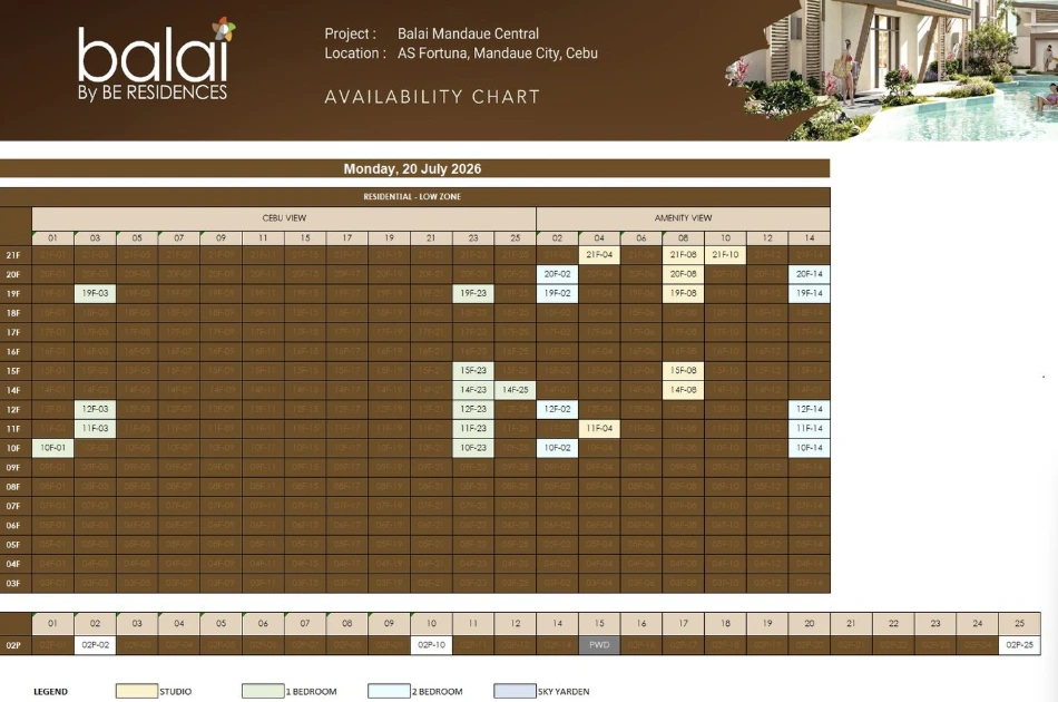 balai mandaue central availability