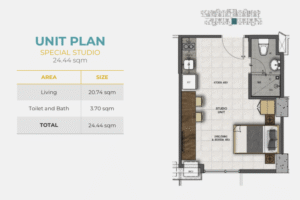 casa mira mandaue special studio plan