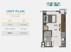 casa mira mandaue studio plan