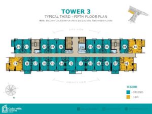 casa mira mandaue t3 3rd - 5th floor