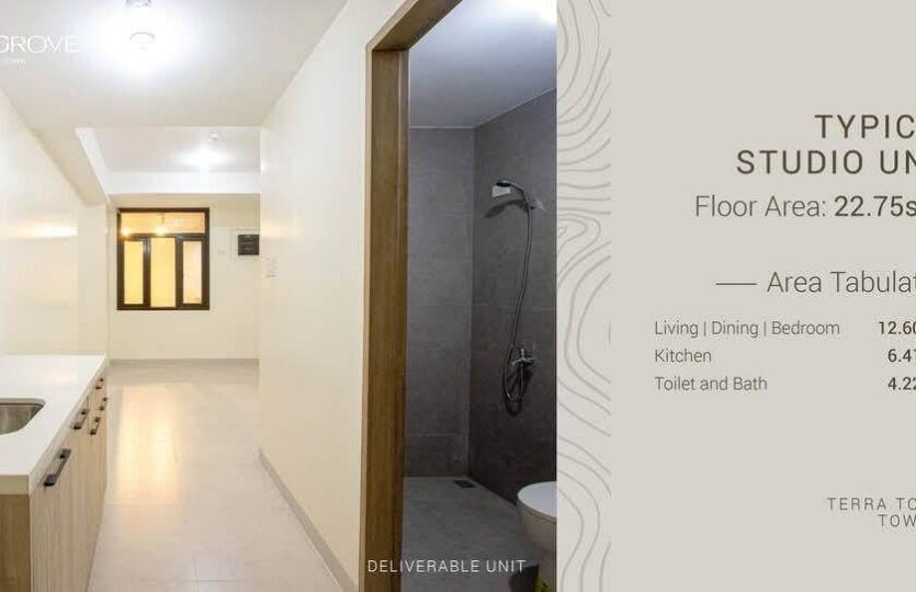 north grove t2 terra deliverable studio unit