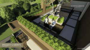 north grove terra pocket garden