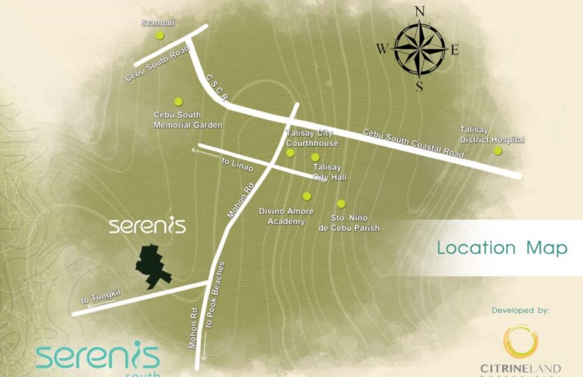 serenis south Map