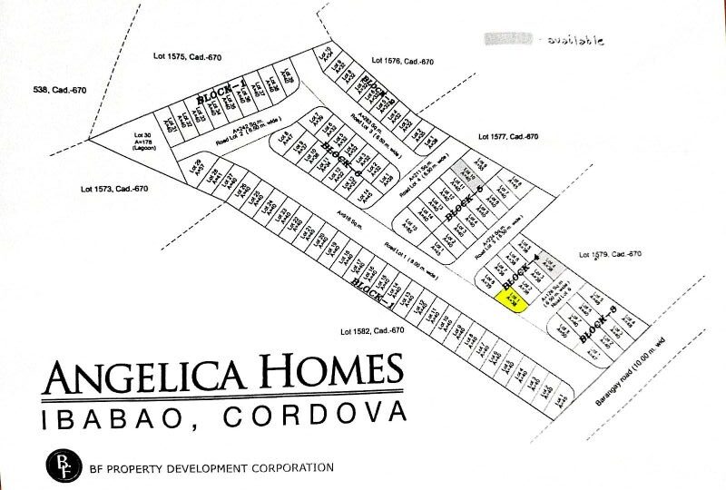 Angelica homes MAP INVENTORY