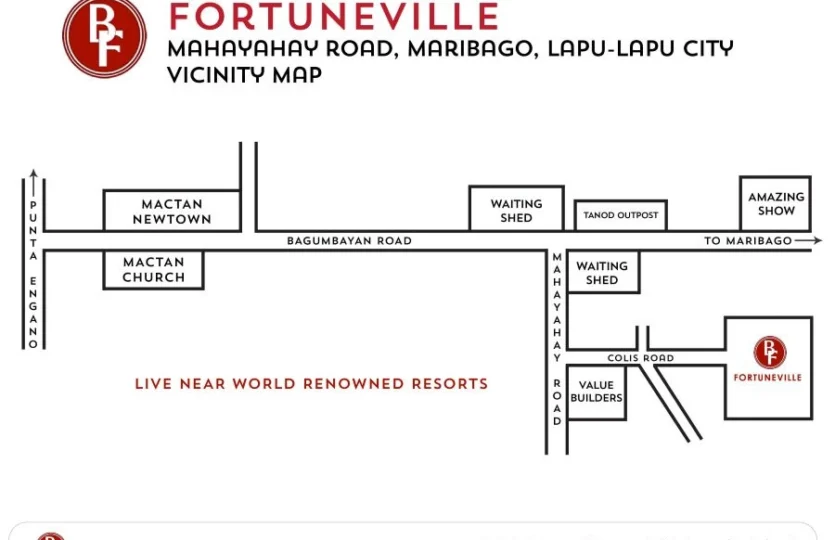 BF Fortuneville Location Map