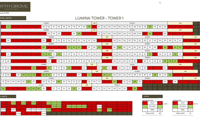 north grove tower 1