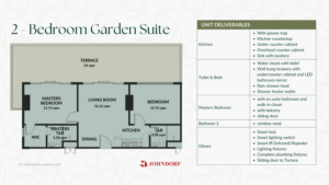 palmava 2 br garden suite