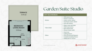 palmava garden suite studio