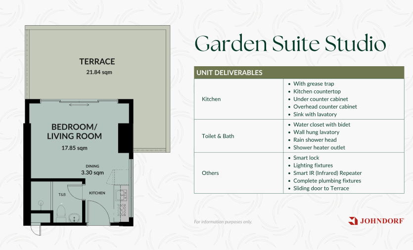 palmava garden suite studio