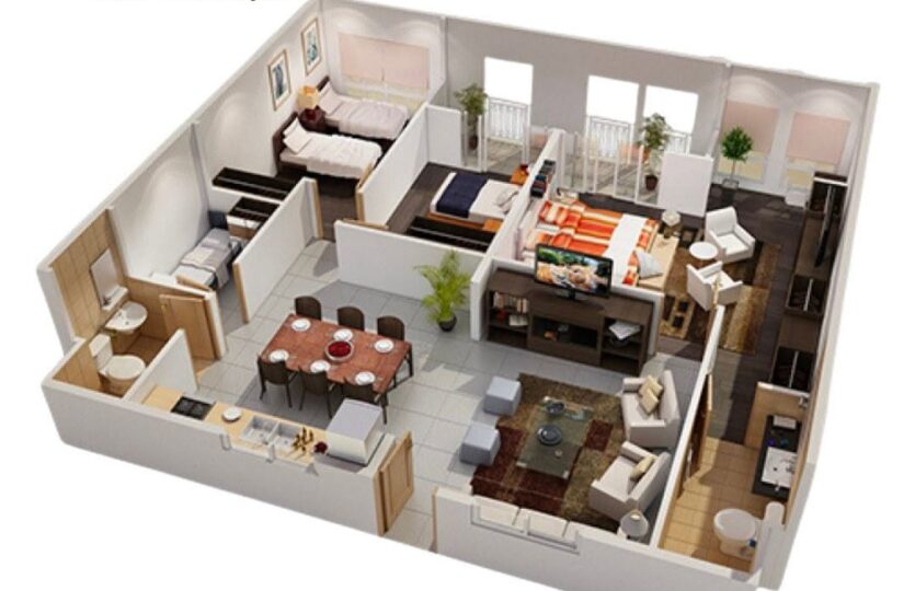 Amalfi 3 BR Unit