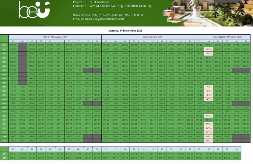 be u talamban availability