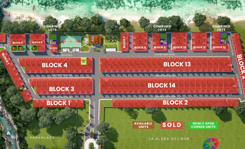 park place availability