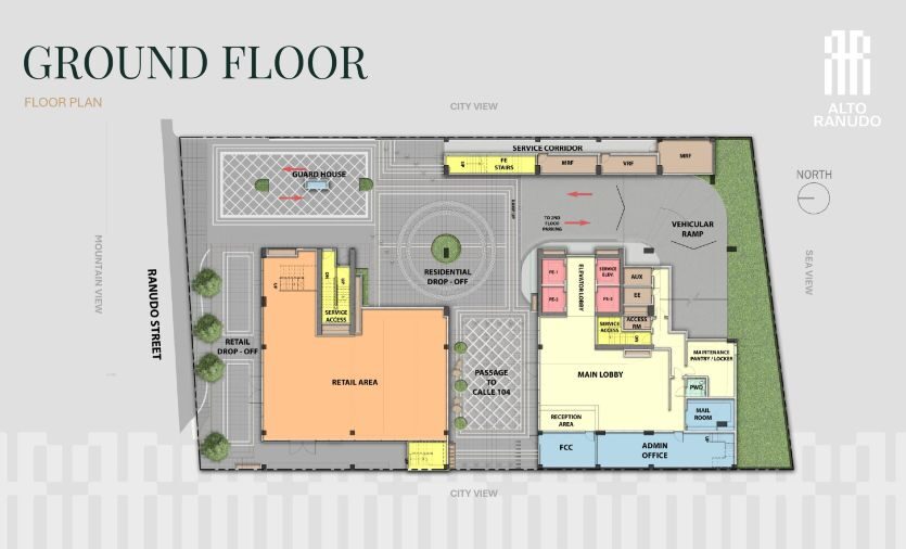 Alto Ranudo ground floor plan