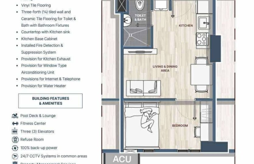 guada verde 1 bedroom A