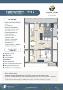 guada verde 1 bedroom B